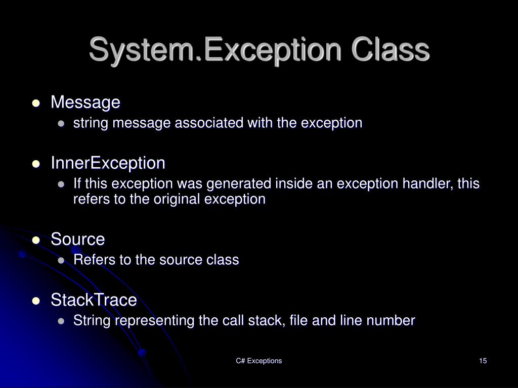 PPT C Exceptions PowerPoint Presentation, free download ID3961005