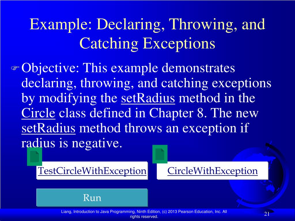 PPT Chapter 14 Exception Handling and Text IO PowerPoint Presentation