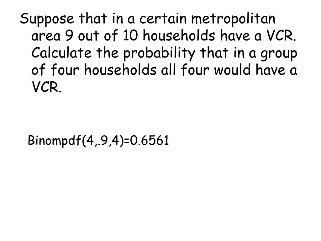 PPT Binomial Probability PowerPoint Presentation, free download ID