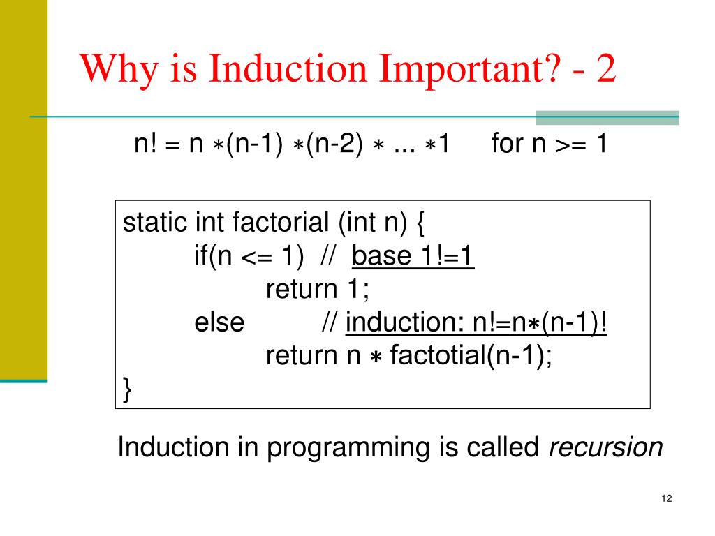 PPT Induction and Recursion PowerPoint Presentation, free download ID3965071
