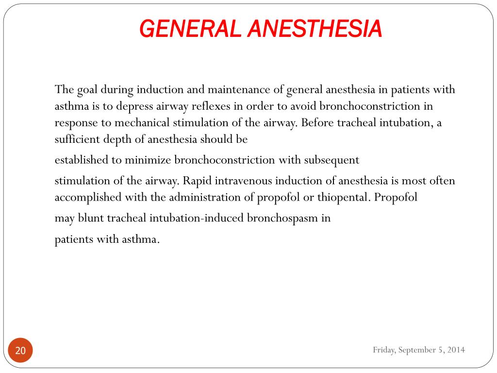 PPT Anesthesia and pulmonary diseases PowerPoint Presentation, free