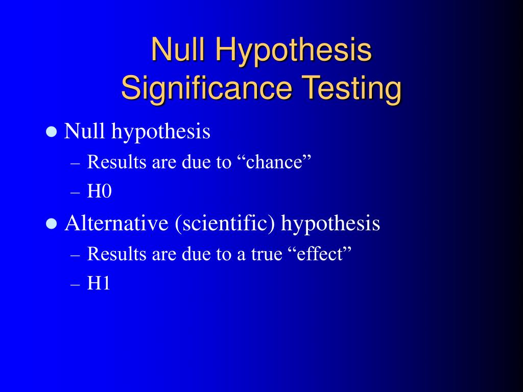 PPT Hypothesis Testing PowerPoint Presentation, free download ID
