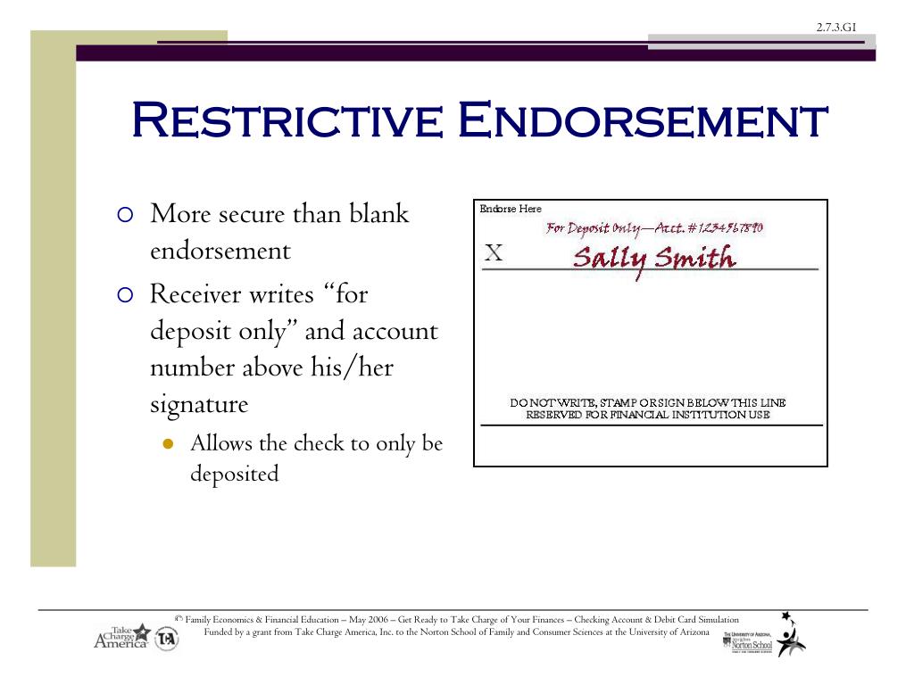 PPT Checking Account & Debit Card Simulation PowerPoint Presentation ID3968438