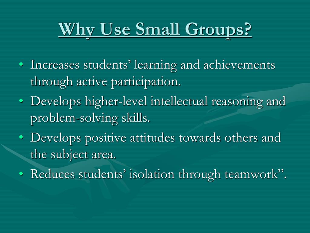 PPT Small Group Learning PowerPoint Presentation, free download ID