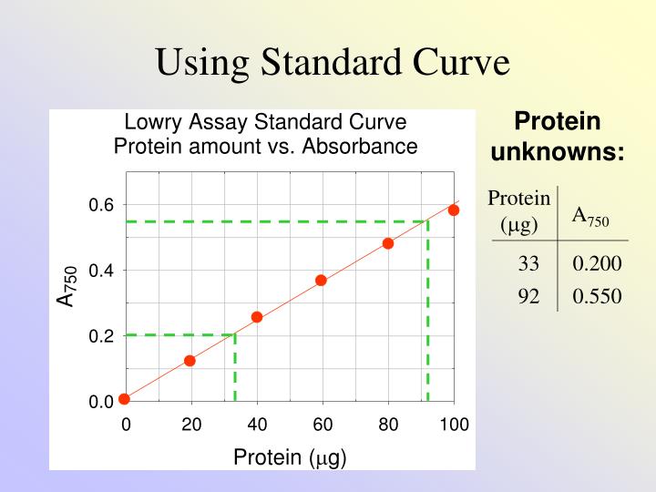 PPT Protein Concentration Determination PowerPoint Presentation ID