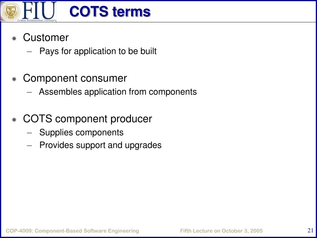 PPT The Case for Components PowerPoint Presentation, free download