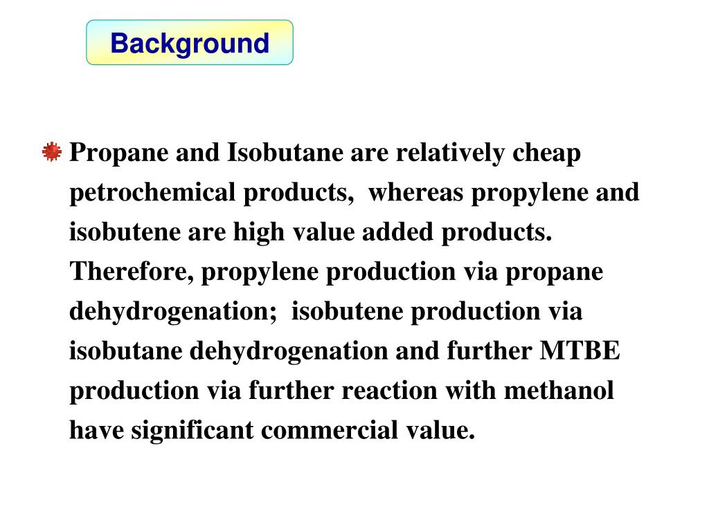 PPT Fluid Bed Technology and Catalyst of Propane & Isobutane