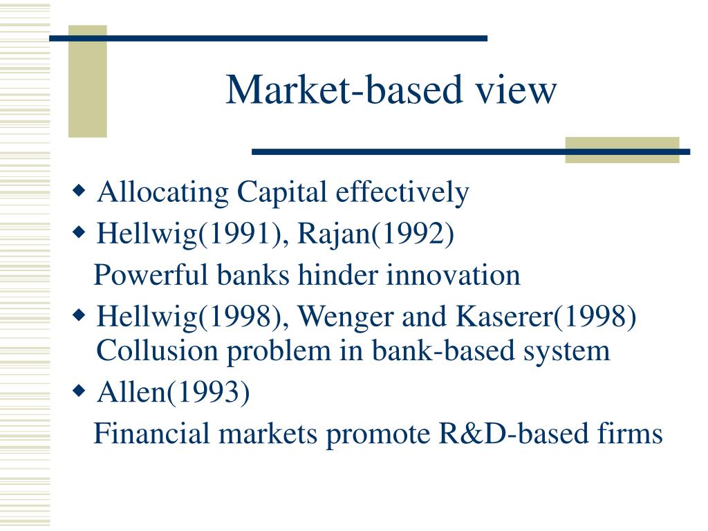 PPT Industry Growth and Capital Allocation Does Having a Market or