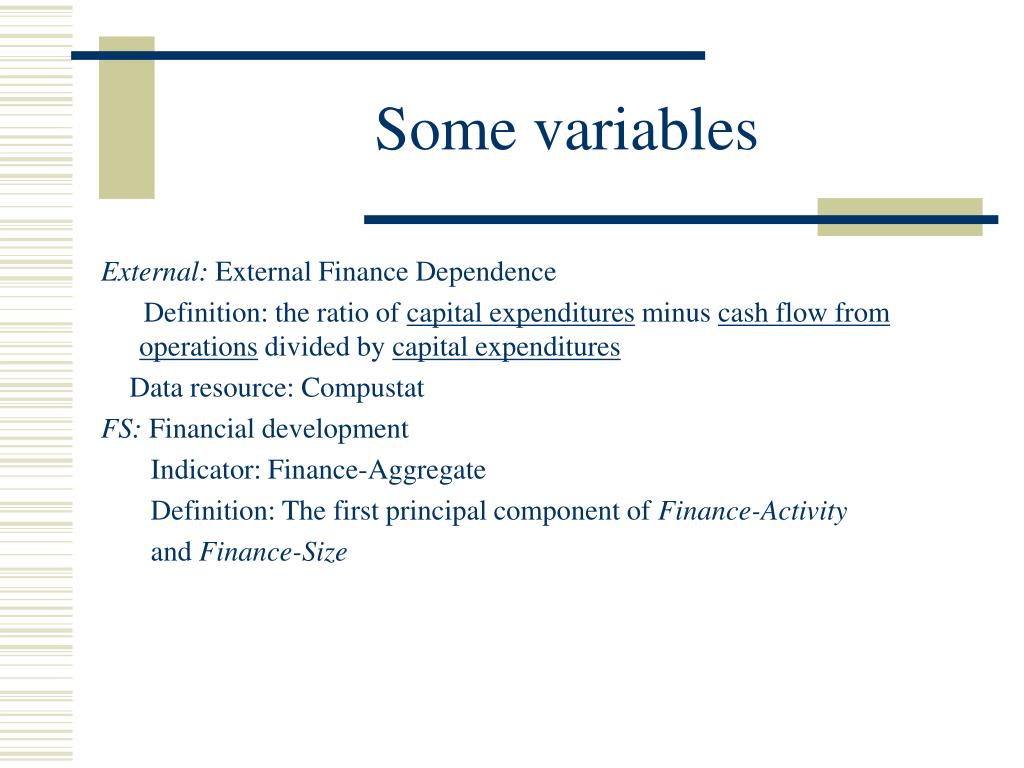 PPT Industry Growth and Capital Allocation Does Having a Market or