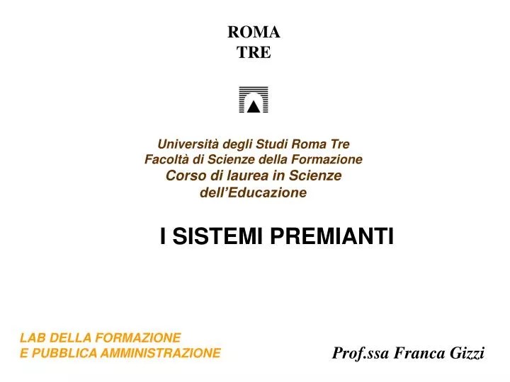 Ppt - Universitã Degli Studi Roma Tre Facoltã Di Scienze Della Formazione Powerpoint Presentation - Id:3972471 540_x_720_jpg