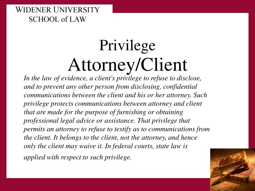 PPT Privilege, Privacy, and Waiver PowerPoint Presentation, free