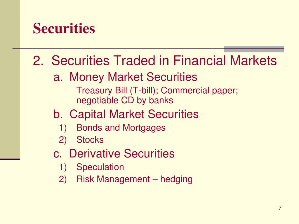 PPT Financial Markets and Institutions PowerPoint Presentation, free