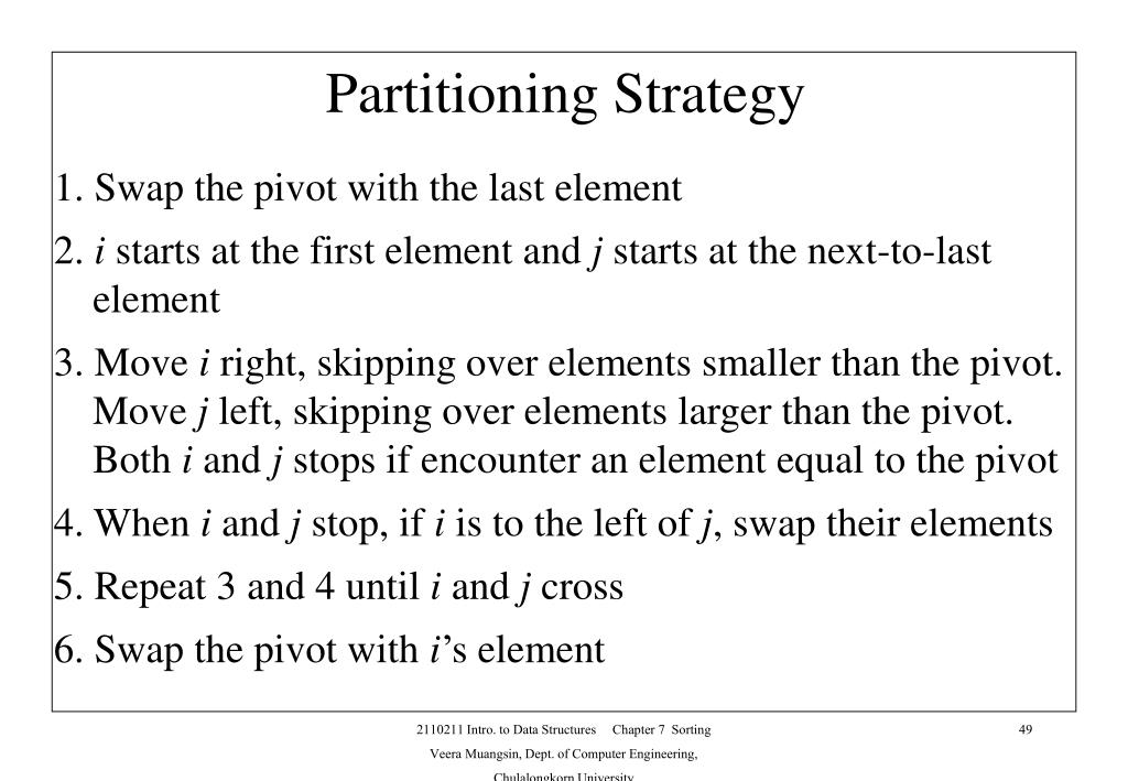 PPT Chapter 7 Sorting PowerPoint Presentation, free download ID3973697