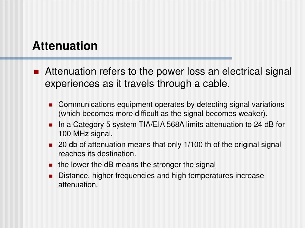 PPT Lecture 8 Cable Certification & Testing PowerPoint Presentation