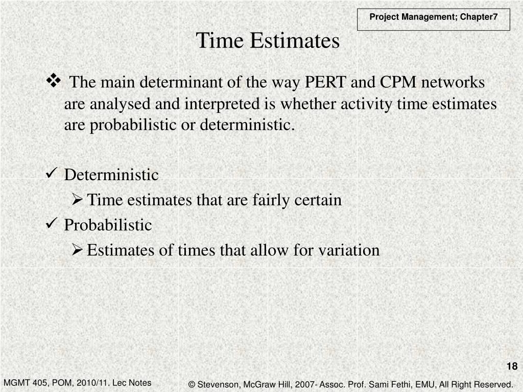 PPT Chapter 7 Project Management PowerPoint Presentation, free
