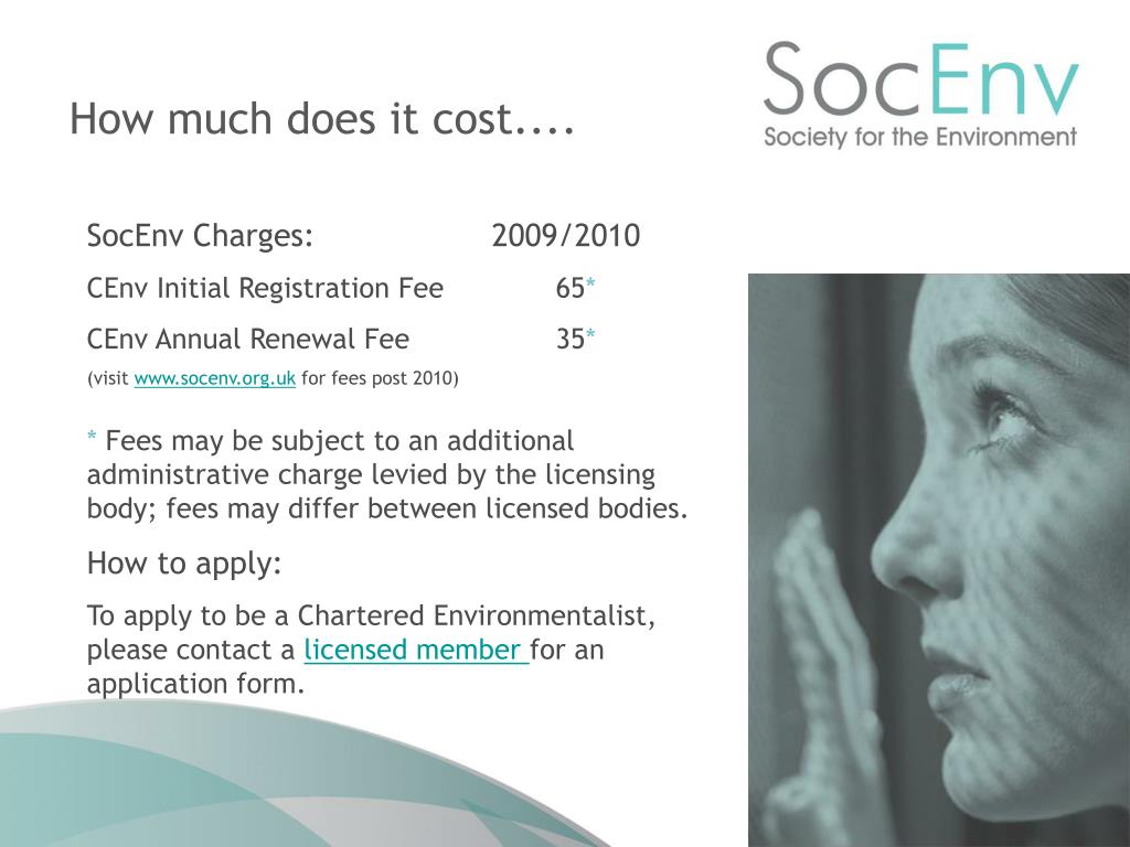 PPT a Chartered Environmentalist PowerPoint Presentation, free