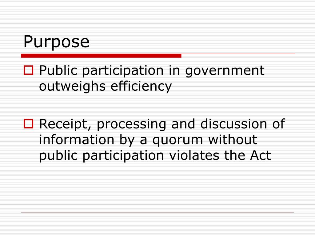 PPT BagleyKeene Open Meeting Act PowerPoint Presentation, free