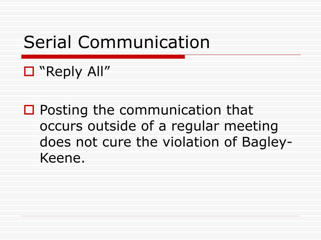 PPT BagleyKeene Open Meeting Act PowerPoint Presentation, free