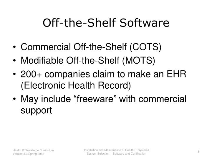 PPT Installation and Maintenance of Health IT Systems PowerPoint