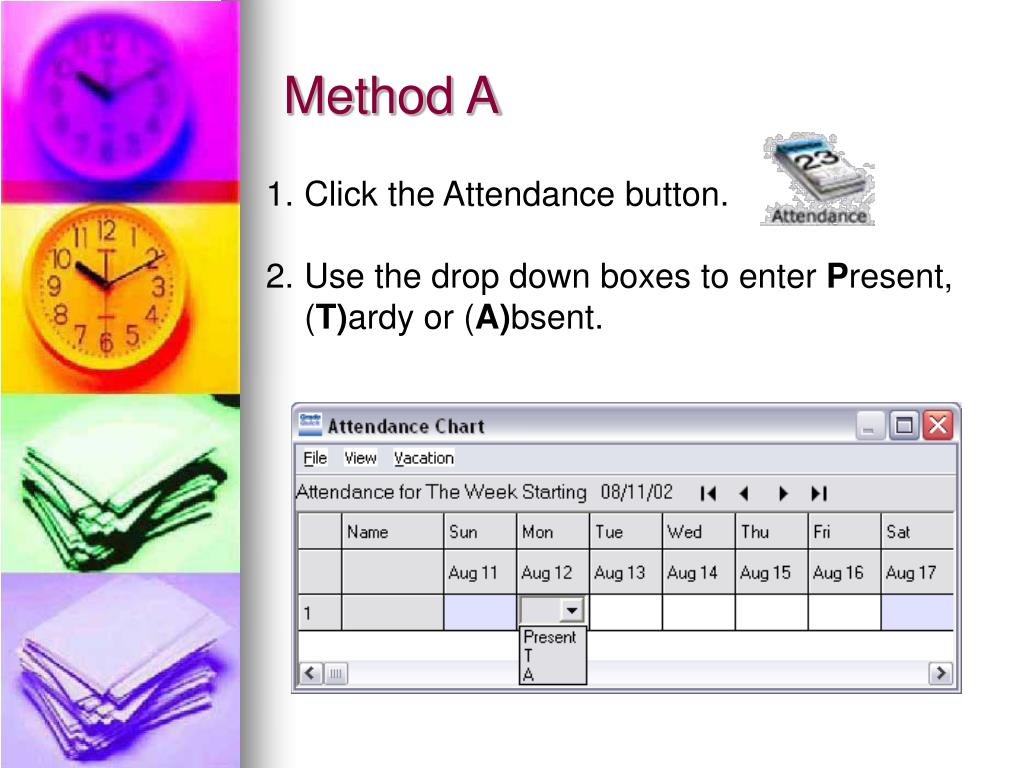 PPT Attendance Using GradeQuick PowerPoint Presentation, free