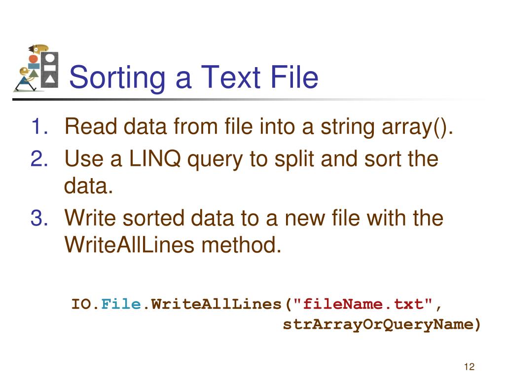 PPT Chapter 8 â€“ Text Files PowerPoint Presentation, free download ID3987025