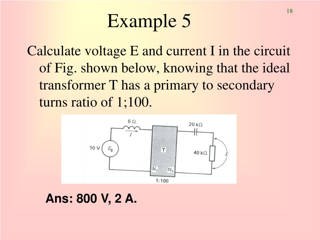 PPT Current in a Real transformer PowerPoint