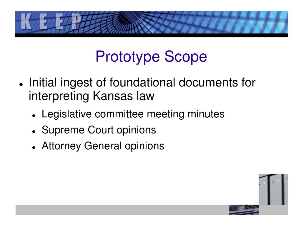 PPT Kansas Enterprise Electronic Preservation (KEEP) System