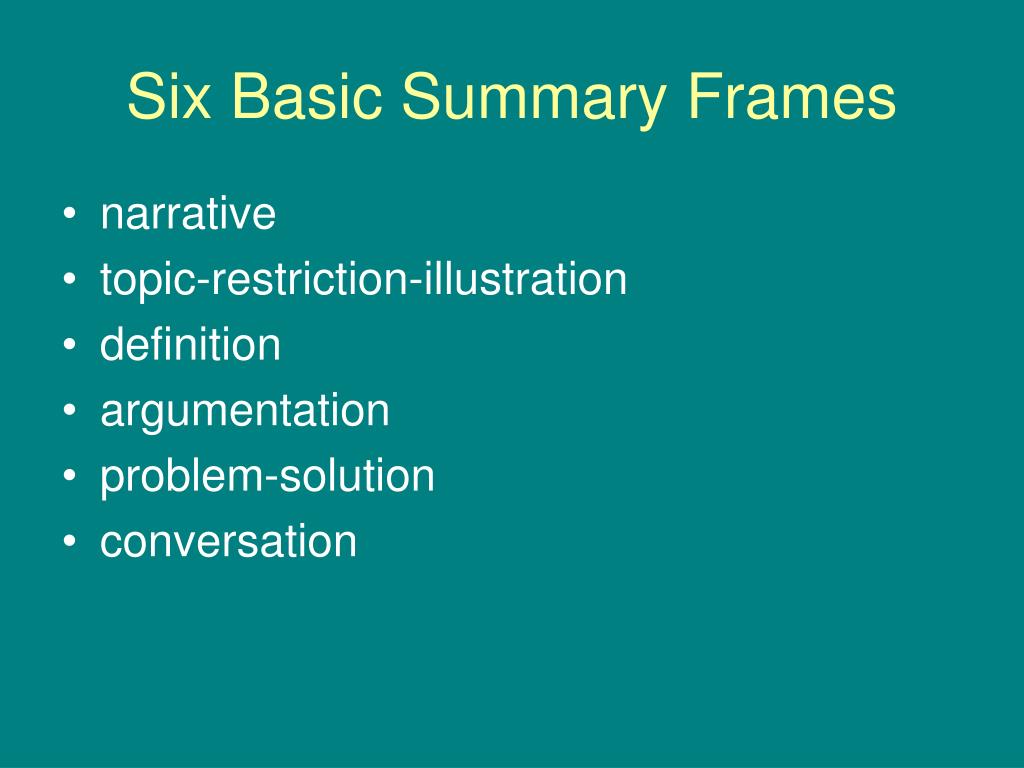 PPT SUMMARY WRITING PowerPoint Presentation, free download ID3988799