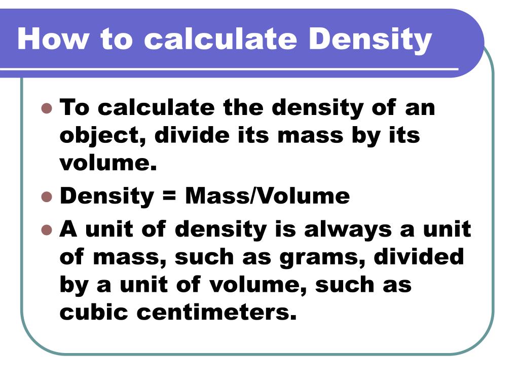 PPT Density PowerPoint Presentation, free download ID3989335