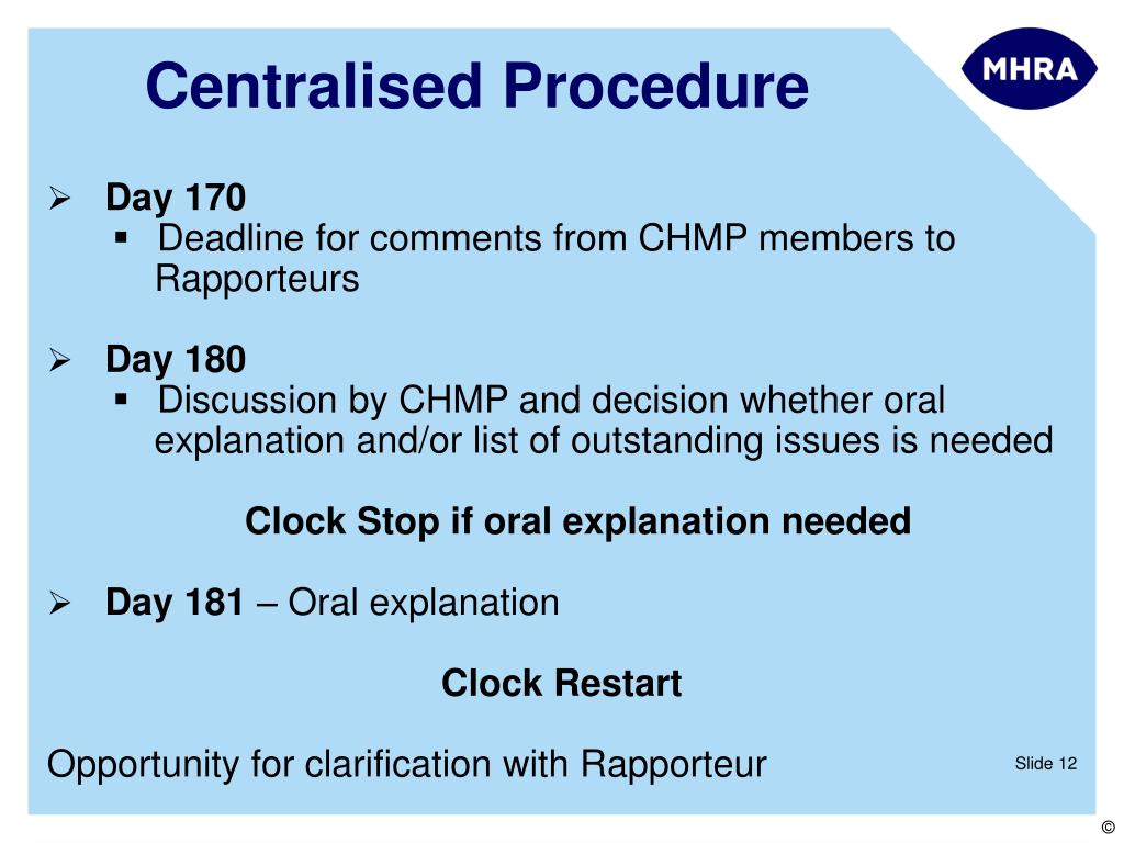 PPT European Regulatory Procedures Centralised vs DCP. PowerPoint