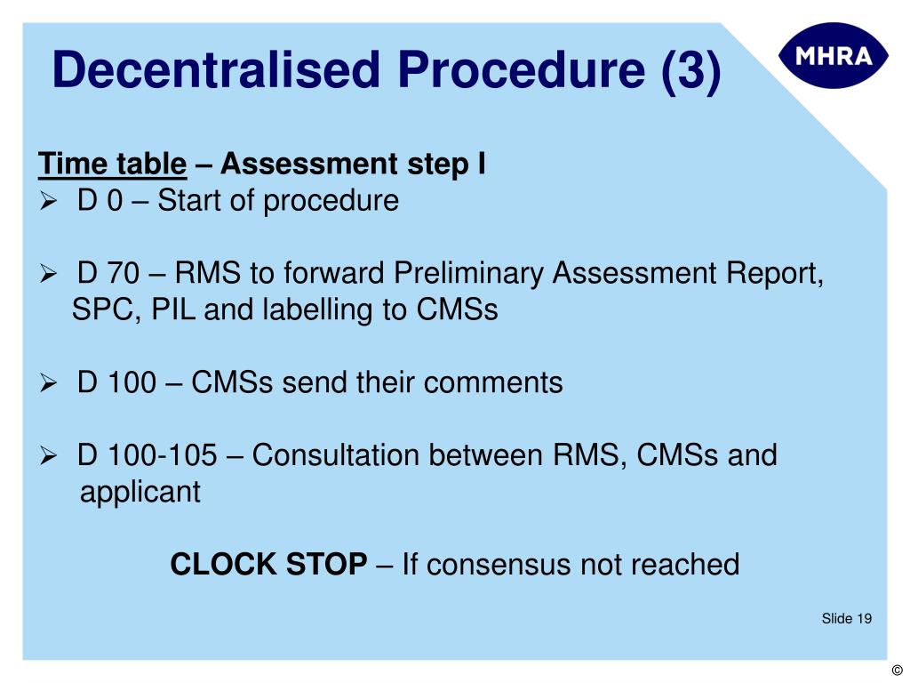 PPT European Regulatory Procedures Centralised vs DCP. PowerPoint