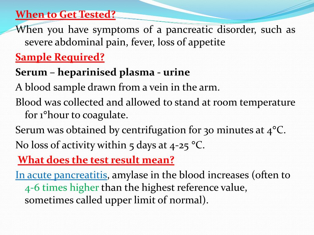 PPT Serum Amylase PowerPoint Presentation, free download ID3994058