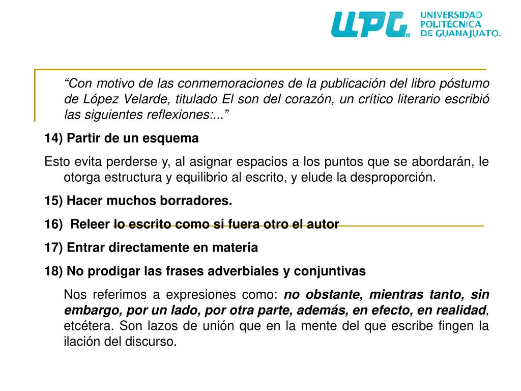 PPT 5.1. La redacción. Tipos de trabajos PowerPoint Presentation
