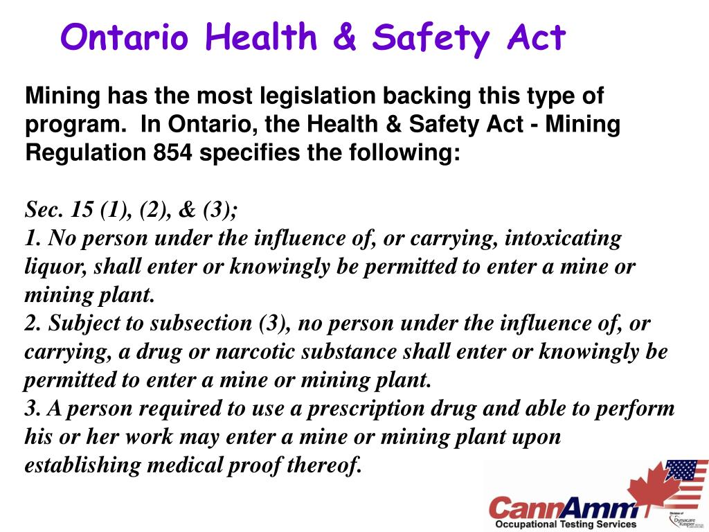 PPT History of Drug Testing in Canada PowerPoint Presentation, free