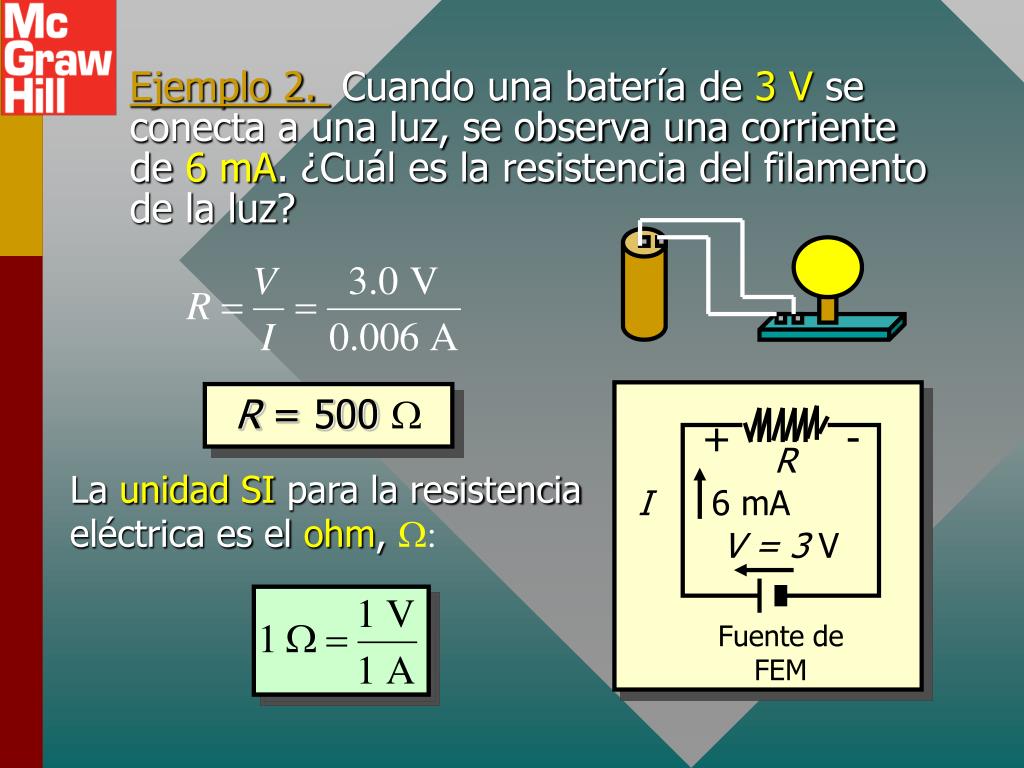 PPT Corriente elÃ©ctrica PowerPoint Presentation, free