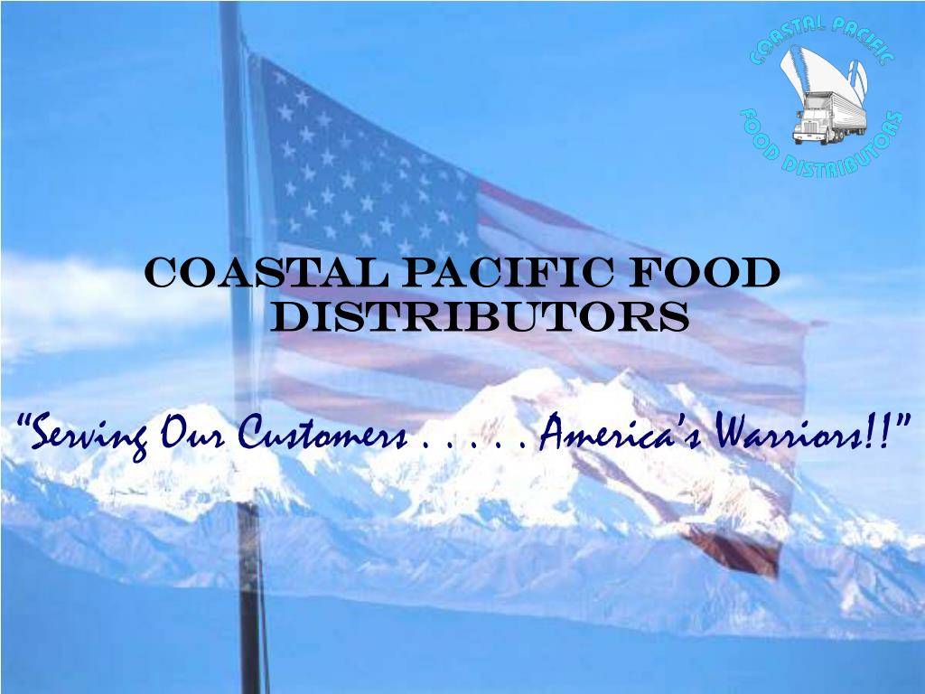 PPT Coastal Pacific Food Distributors Prime Vendor Japan and