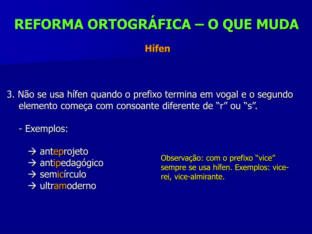 PPT REFORMA ORTOGRÃ FICA PowerPoint Presentation, free download ID