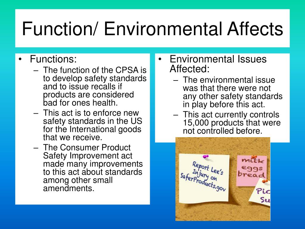 PPT Consumer Product Safety Act PowerPoint Presentation, free