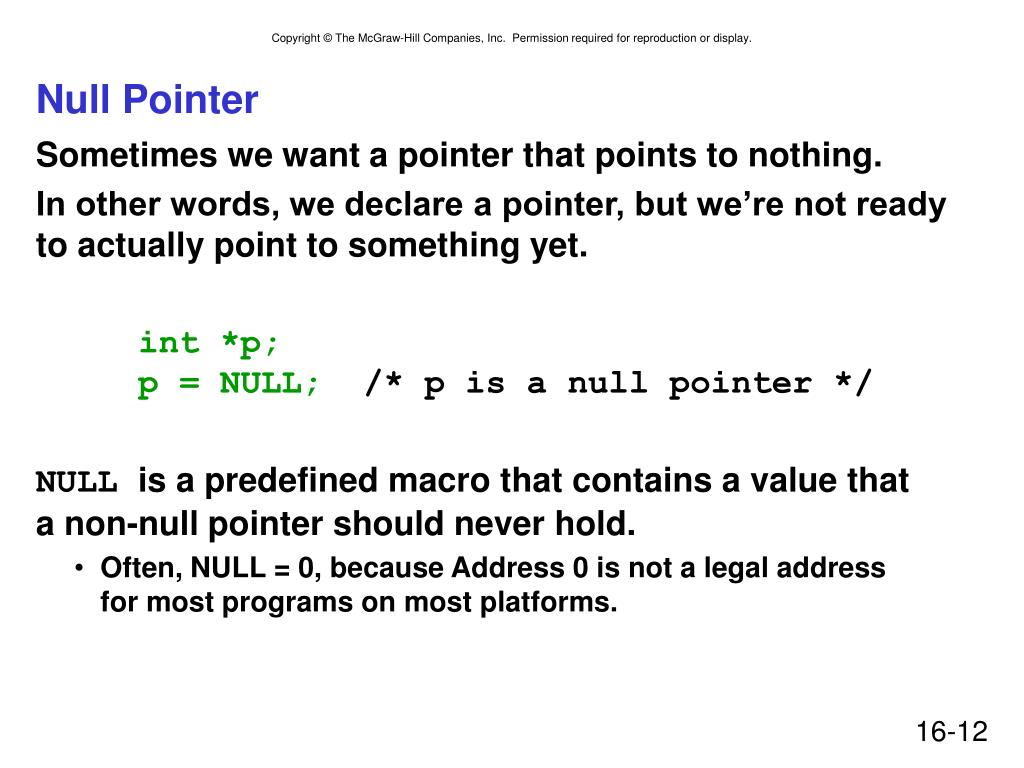 PPT Chapter 16 Pointers and Arrays PowerPoint Presentation, free