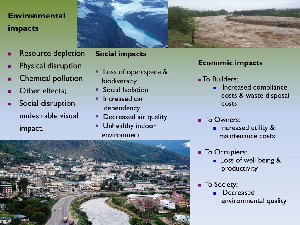 PPT Construction Industry and its Impact to Built Environment PowerPoint Presentation ID4005007