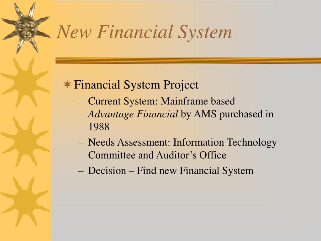 PPT New Financial System Project PowerPoint Presentation, free