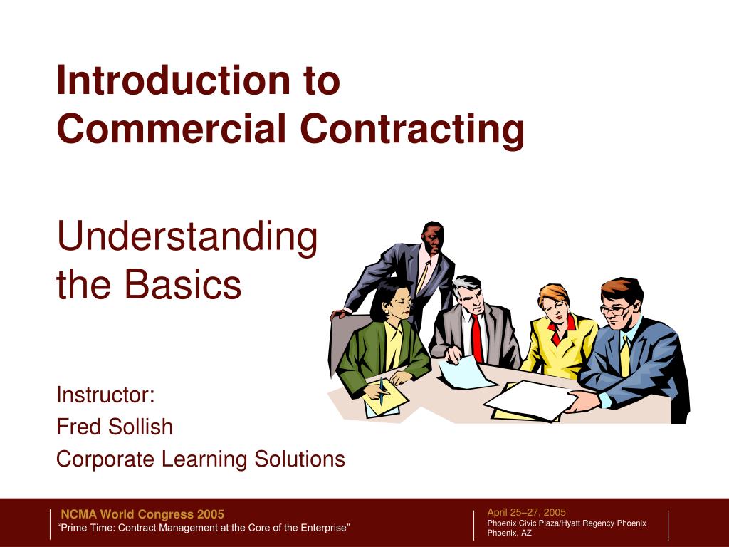 PPT Introduction to Commercial Contracting PowerPoint Presentation, free download ID4006572