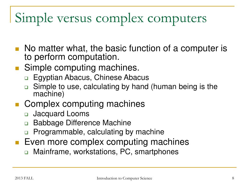PPT Introduction to Computer Science PowerPoint Presentation, free