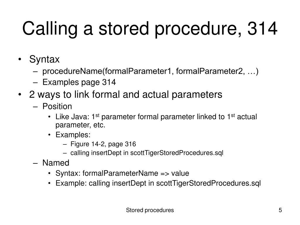 PPT Stored procedures and functions PowerPoint Presentation, free download ID4007536