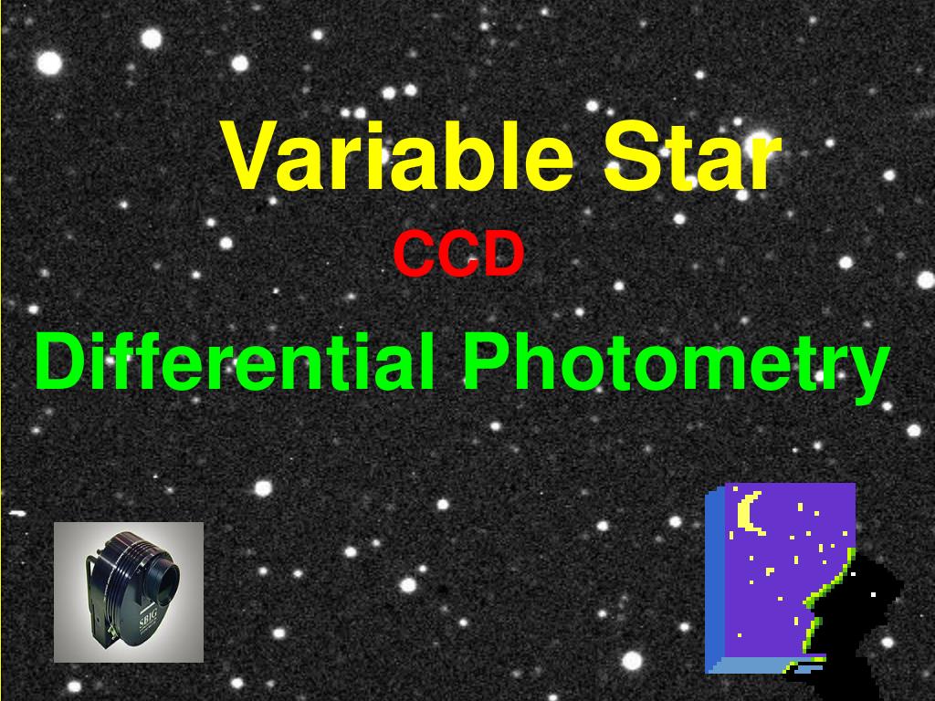 PPT Variable Star Differential Photometry PowerPoint Presentation