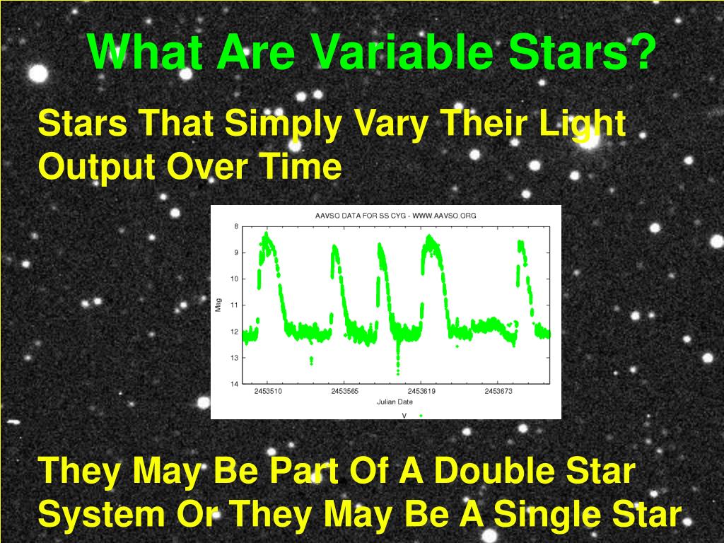 PPT Variable Star Differential Photometry PowerPoint Presentation