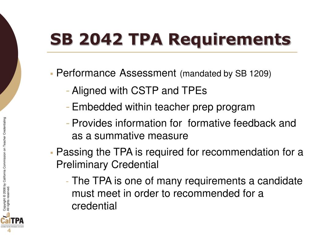 PPT California Teaching Performance Assessment PowerPoint