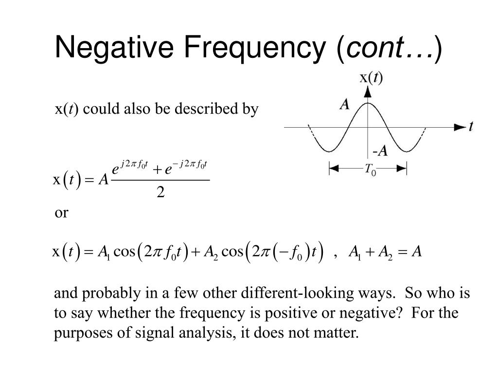 PPT The Continuous Time Fourier Transform (CTFT) PowerPoint