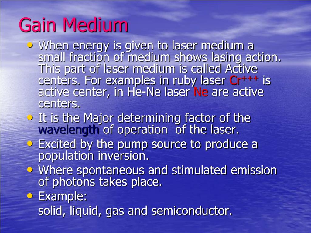 PPT LASER PowerPoint Presentation, free download ID4012635