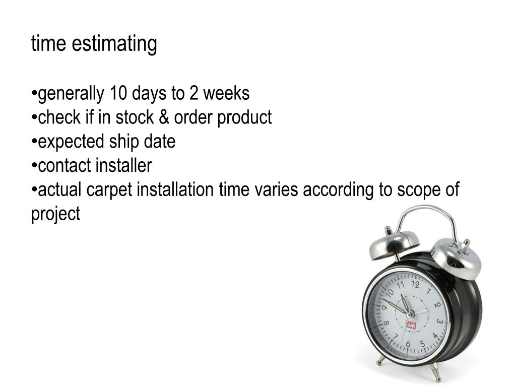 PPT INTD 54 estimating carpet PowerPoint Presentation, free download ID4013653